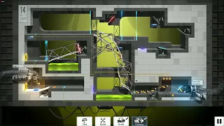 Bridge Constructor Portal PROFICIENCY Level 14