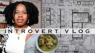 INTROVERT VLOG #3: WFH Architectural designer + business owner + cooking dinner | DAY IN THE LIFE