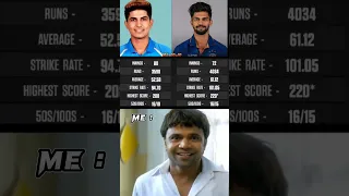 shubman gill vs ruturaj gaikwad stats 😳 #ruturajgaikwad #ruturaj #csk #gill #ipl #ipl2023 #cricket