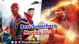 Top 5 Best Hollywood Superhero Movies of 2021 | Highest IMDB Rating ||  Top 5 Hindi