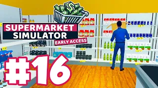 Hiring Our Second Restocker! | Let's Play: Supermarket Simulator | Ep 16