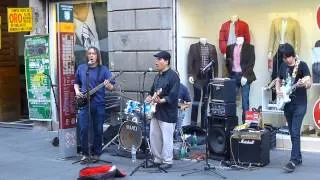 One After 909 by a street band - Mexico City