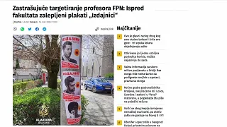Podrška beogradskim profesorima nakon uvredljivih plakata
