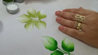 Pintura para Iniciantes. Aprenda Pintar Folhas