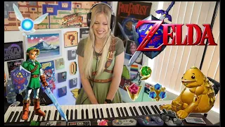 Lara plays the ENTIRE Zelda Ocarina of Time soundtrack on piano