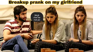 Breakup Prank On My Girlfriend | @AwaisBhatti28