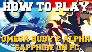 HOW TO POKEMON OMEGA RUBY AND ALPHA SAPPHIRE ON IN 4K MAXIMUM PERFORMANCE CITRA EMULATOR!