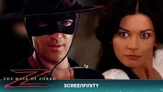 The Mask Of Zorro - STRIP DUEL SCENE | Antonio Banderas VS Catherine Zeta-Jones | Screenfinity