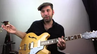 Jumpin' T Bone Walker Style (lesson)