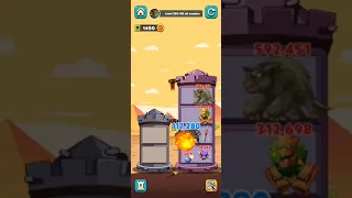 Hero Tower Wars Level 250 Gameplay Solution