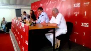 Сергій Лозниця, прес-конференція фільму "Майдан", Одеса 18 липня 2014