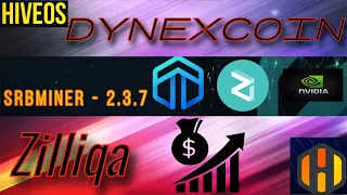 🔥DNX + ZIL💎K1POOL✔️Настройка в HIVEOS🔨Профит$🔴SRBminer☝ Разгон+энергоэффективность☝#DNX #ZIL #K1POOL