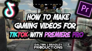 How To Make Vertical Gaming Content for TikTok in Adobe Premiere Pro!!! [2021]