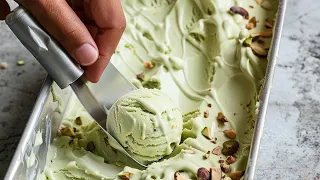 Pista Ice Cream Recipe | Super Soft Creamy | In 2 Minutes 🤤