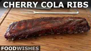 Baked BBQ Cherry Cola Ribs | Food Wishes
