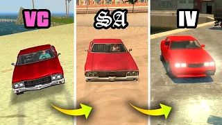 Sabre in GTA Games (Evolution)