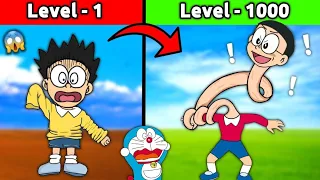 Nobita Growing Longest Neck 😱 || Funny Game 😂