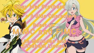 Obey Me! Brothers +3 Side Characters React To M/F!MC (as Meliodas and Elizabeth Liones) (Requested)