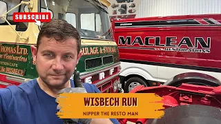 I Take The Ken Thomas SCANIA 143 To Wisbech Classic Vehicle RUN with Mr Spenser ✅