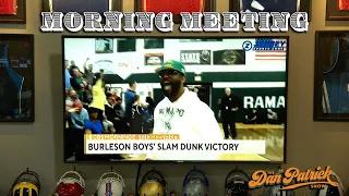 Morning Meeting: Nate Burleson Gets Hyped About His Son's Dunk | 01/05/23