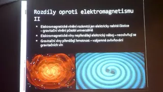 Vítězslav Škorpík: Gravitační vlny - minulost a budoucnost výzkumu (Kosmoklub 24.2.2016)