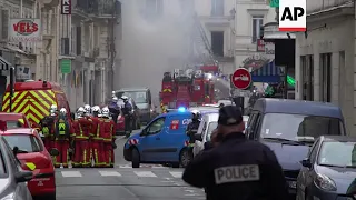 Multiple injuries after explosion at Paris bakery