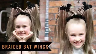 Braided Bat Wings by SweetHearts Hair