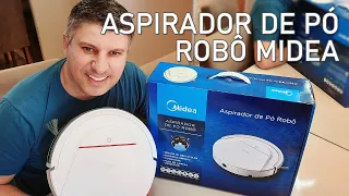 Aspirador Robô Midea SmartMop