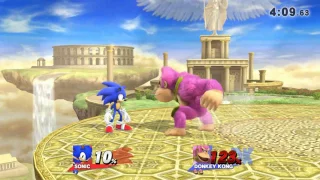 Sonic Vs. Donkey Kong!