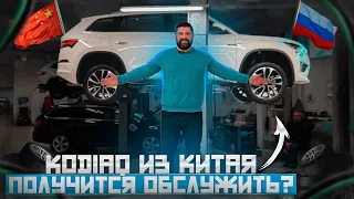 Подняли SKODA KODIAQ 2.0TSI 186 л.с. из Китая и прочитали компом