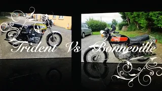 Triumph Trident Vs Bonneville which is the best Classic 750 for you ?