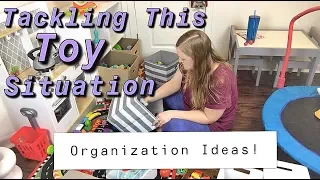 KIDS TOY ORGANIZATION | My Method & Ideas For Organizing Your Kids Toys!