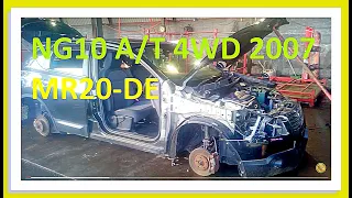 Контрактный двигатель Япония NISSAN DUALIS / Ниссан Дуалис /NG10 048035 A/T 4WD 2007 MR20-DE 335527A