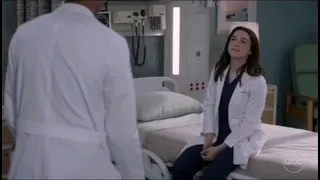 Amelia and Lucas | Grey's anatomy season 19x05 | scene 2 part 1