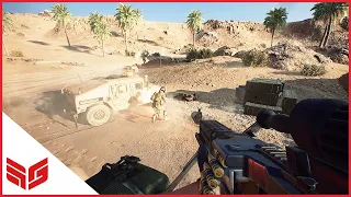 Battlefield 2042: Portal Gameplay - BF3 Milsim Rush - El Alamein (M240B)