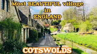 Most Beautiful ENGLISH village in COTSWOLDS- England BIBURY