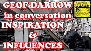 GEOF DARROW in conversation...Talking Shaolin Cowboy Influences and Inspirations. Don't Miss It!