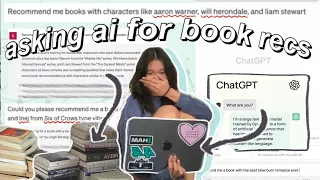 i let AI pick the books that i read 💻 ... chatGPT is my new best friend