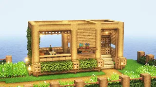 마인크래프트 건축일기 29 작은 나무 집 만들기 Minecraft Tutorial : Wooden House