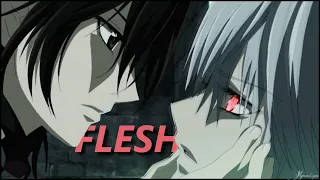 kaname & zero || flesh