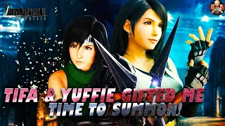 [FF7 Ever Crisis] - Tifa & Yuffie VAs gave me something special & SUMMONS!