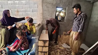 Preparation of Materials and Continuation of Tiling: Construction of Rasoul Love House