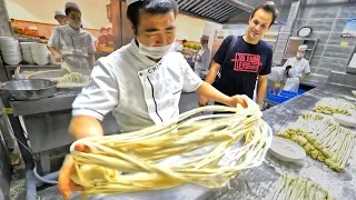 EXTREME Hand Pulled Noodles Tour in Xi'an, China - AMAZING Chinese Street Food