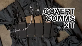 Covert/Low-Vis Comms Chest Rig Kit Setup