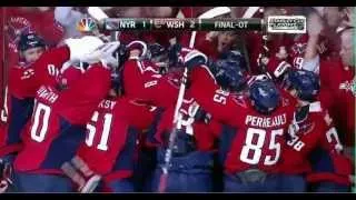 Mike Ribeiro OVERTIME GAME WINNER 05/10/13 Rangers vs Capitals Stanley Cup Playoffs NHL