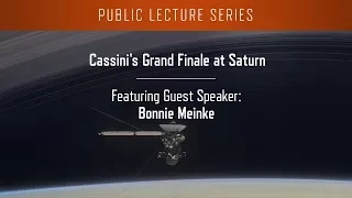 Cassini's Grand Finale at Saturn