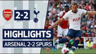 Arsenal vs Spurs 2-2 Full match extended highlights