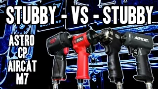 Stubby - VS - Stubby ( Aircat / CP / Astro / M7 ) 1/2" Impact Wrenches