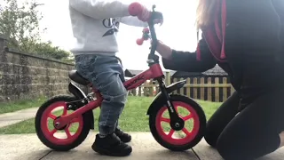 How to teach your child to ride a balance bike