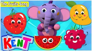 The Fruits Song + More Nursery Rhymes  & Kids Songs by Kent The Elephant